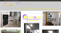 Desktop Screenshot of carpinteriaxardo.com
